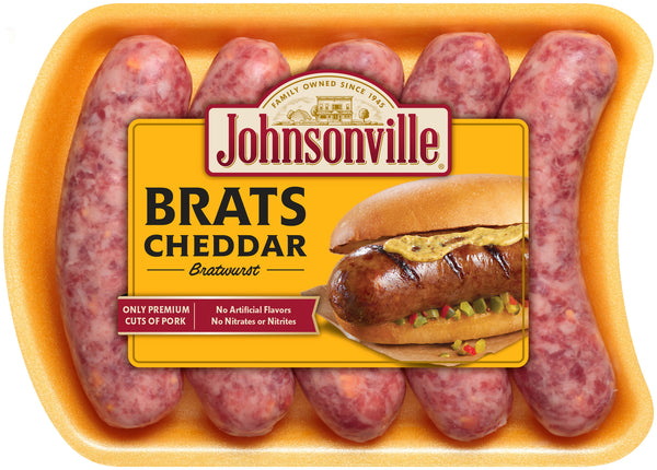 Johnsonville Brats Cheddar 19oz
