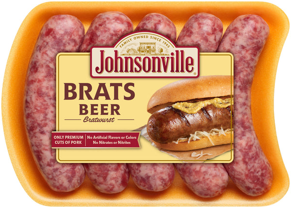 Johnsonville Brats Beer 19oz
