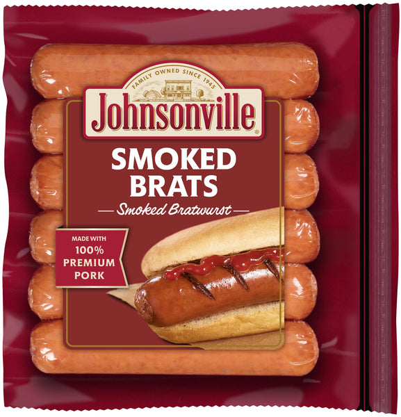 Johnsonville Smoked Brats 14oz