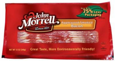 J Morrell Applewood Smoked Bacon 12oz